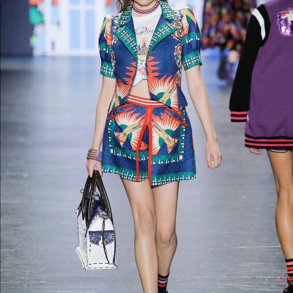 Anna Sui Spring 2017 New York Print Dress - Picture 9 of 10